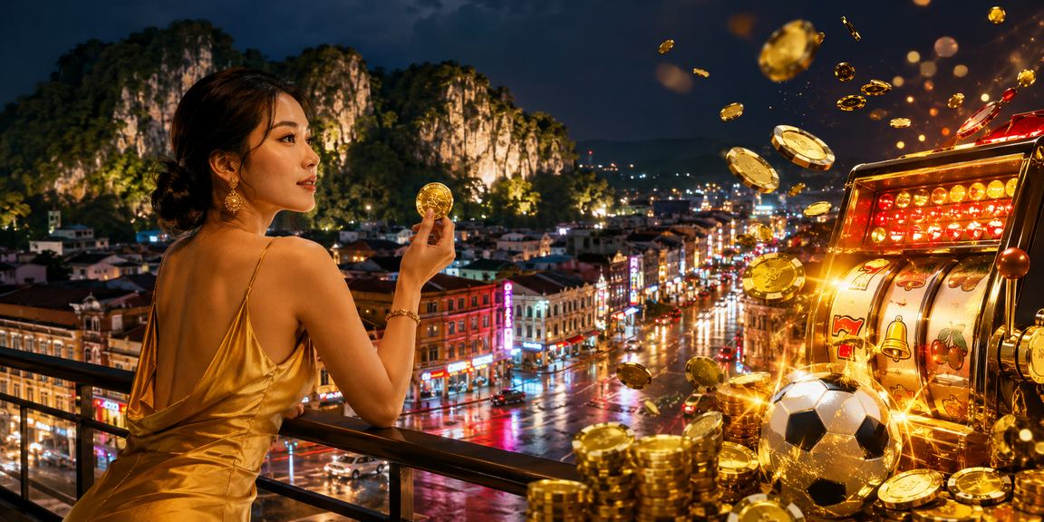 Pemain dari Ipoh menikmati permainan slot mekdi88 melalui aplikasi Android mudah alih